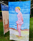 King Size Plush Beach Towels - MERMAID