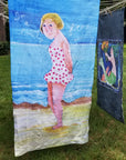 King Size Plush Beach Towels - MERMAID