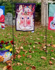 Garden Flags - Sugarplum Santa
