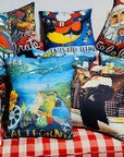NANCY THOMAS PILLOWS - Santas - Wind-Up Bird