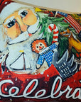 NANCY THOMAS PILLOWS - Santas - Original Celebrate