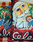 NANCY THOMAS PILLOWS - Santas - Original Celebrate