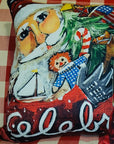 NANCY THOMAS PILLOWS - Santas - Original Celebrate