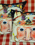 NANCY THOMAS PILLOWS - Santas - Sugarplum Santa