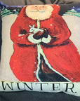 NANCY THOMAS PILLOWS - Santas - Winter Santa