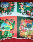 NANCY THOMAS PILLOWS - Colonial Williamsburg Seasons - Four Seasons