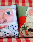 NANCY THOMAS PILLOWS - Santa Cookies