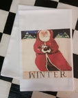 NANCY THOMAS KITCHEN TEA TOWELS - Original Series Winter