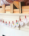 50% off ~ Count To Valentine's Day Calendar - Banner ~ Final Sale - Fun For Kids!