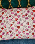 Hand-stitched Throw Pillow "Cupid"