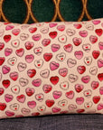 Hand-stitched Throw Pillow "Cupid"