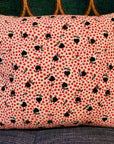 Hand-stitched Throw Pillow "Be Mine"