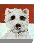 Gallery Grand - Dog Face - Westie