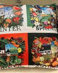 NANCY THOMAS PILLOWS - Colonial Williamsburg Seasons - Four Seasons
