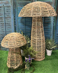 WOVEN SEAGRASS MUSHROOMS