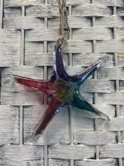Large Glass Star Suncatcher