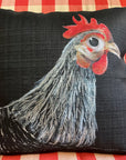 NANCY THOMAS PILLOWS - Set of 3 Chicken Pillows
