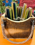 Velvet Covered Pencil Set