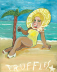 King Size Plush Beach Towels ~ H is for High Priestess of Honey