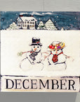 Marvelous Months - December Snow People - Original Series