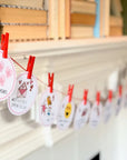 50% off ~ Count To Valentine's Day Calendar - Banner ~ Final Sale - Fun For Kids!