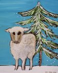 Gallery Grand - Lamb in Snow