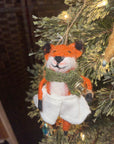 Ornament - Caroling Foxes