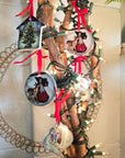 Stoneware Vintage Christmas Ornaments