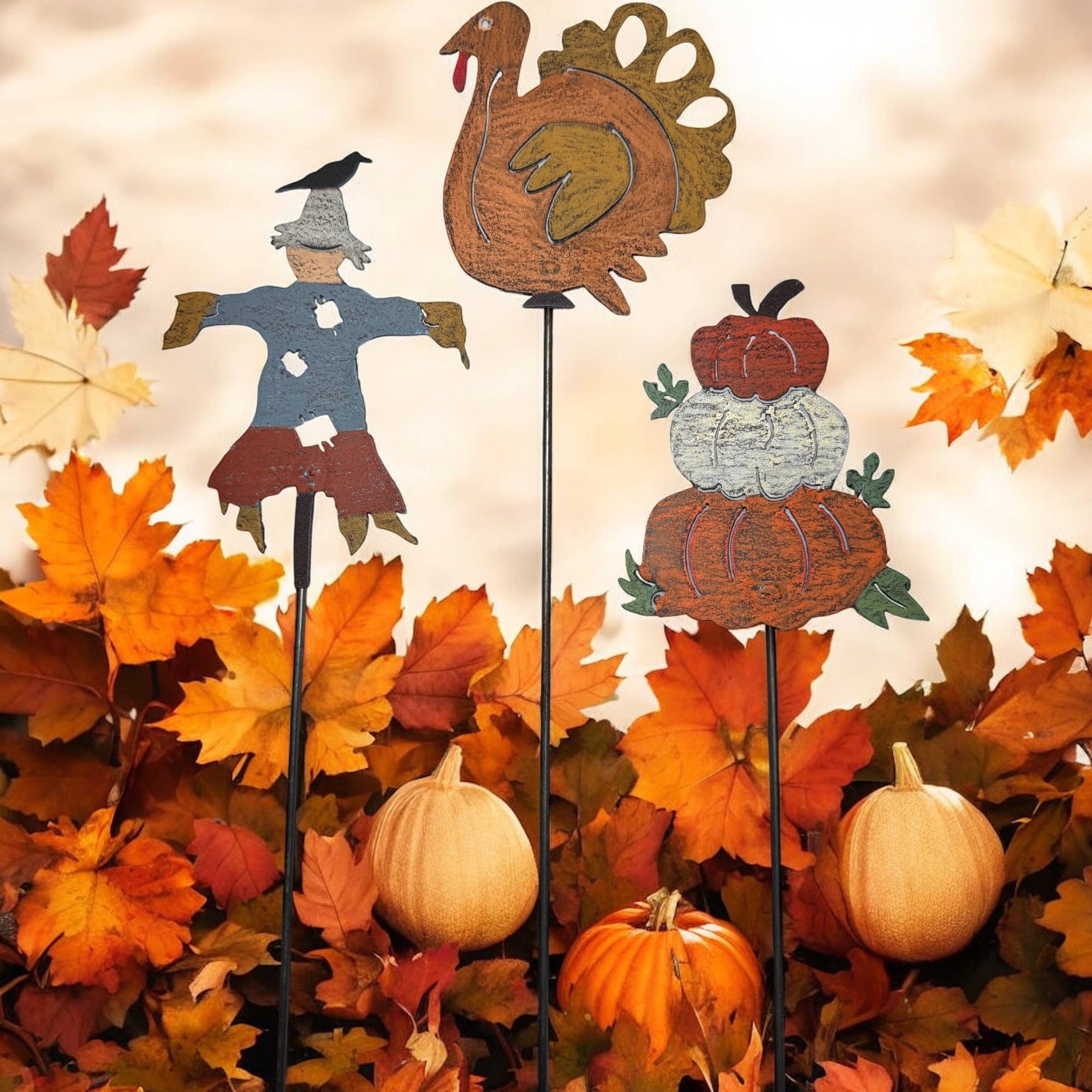 Scarecrow Plant Stake