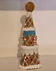C_ Felt Gingerbread Christmas Tree (2 sizes)