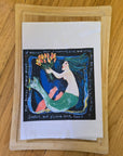 NANCY THOMAS KITCHEN TEA TOWELS - Mermaid