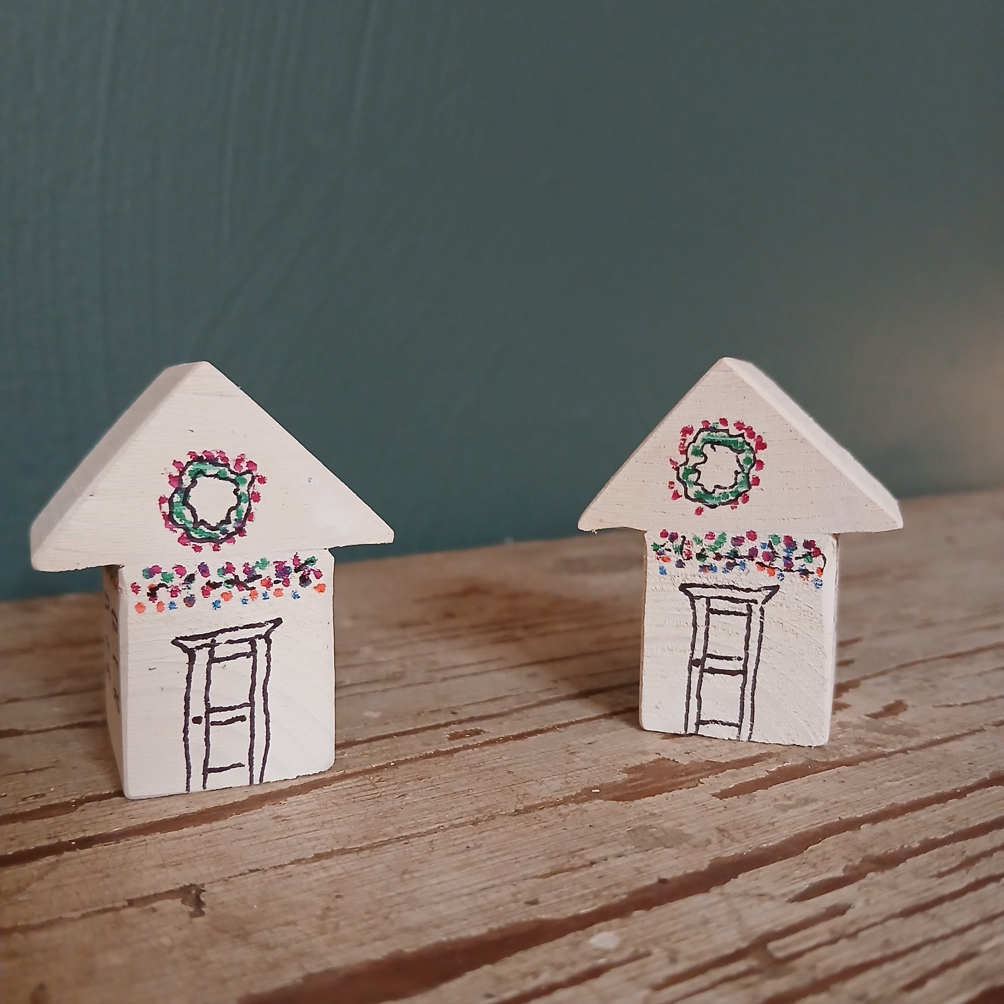 Mike Krauser "Tiny Houses" - The Christmas Village