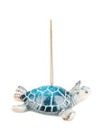 Cozumel Reef Blue Sea Turtle Ornament