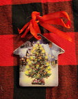 Stoneware Vintage Christmas Ornaments