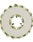 Coastal Seashell Wreath -  Light Blue/Aqua