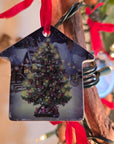 Stoneware Vintage Christmas Ornaments