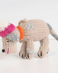 Hand-knit Dog Ornament