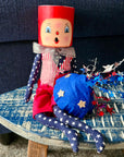 Mr. Sam Box Head Art Doll