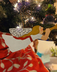 Nancy Thomas Mini Trumpet Angel Ornament