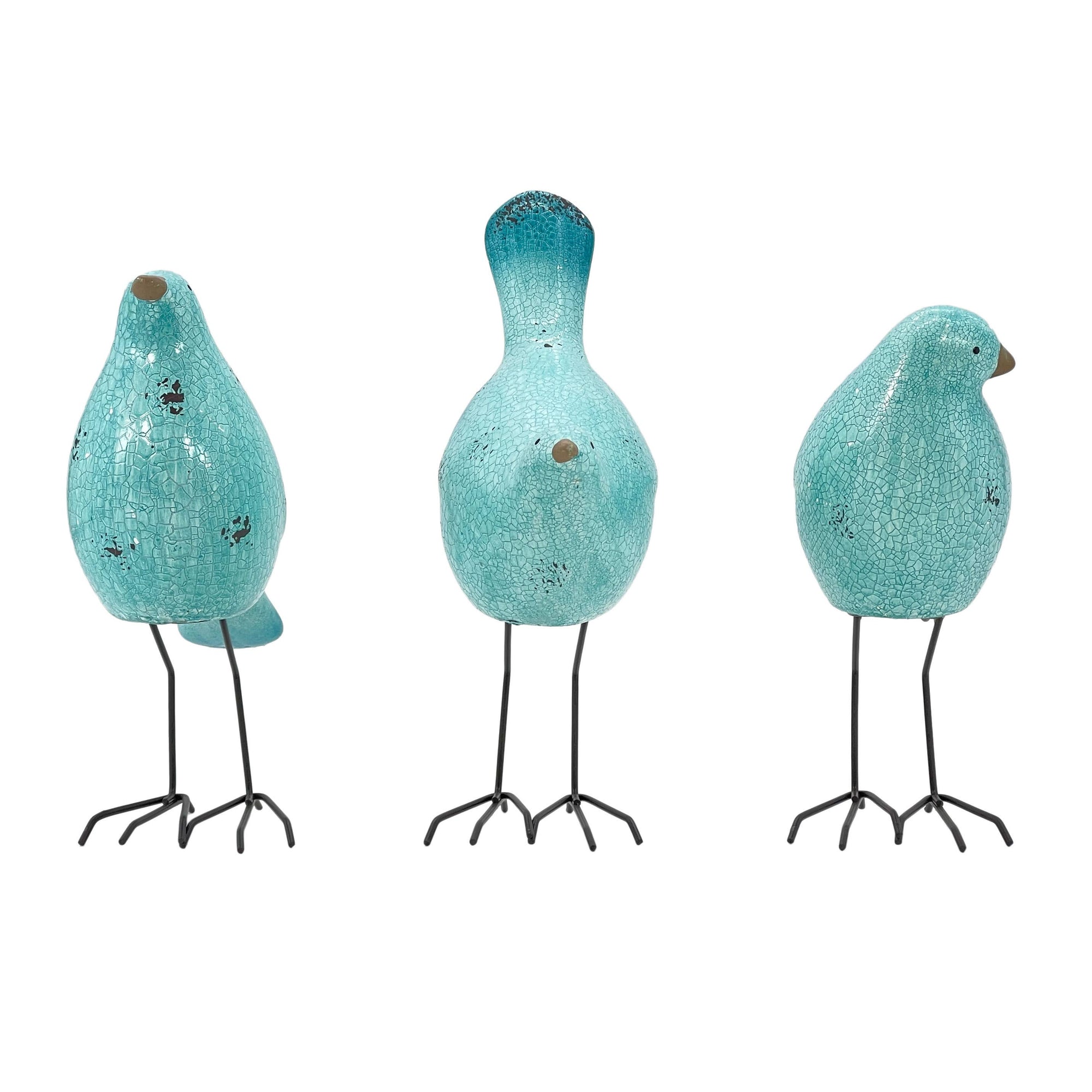 Little Birdie Statue - Perfect Avocado Green