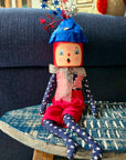 Mr. Sam Box Head Art Doll