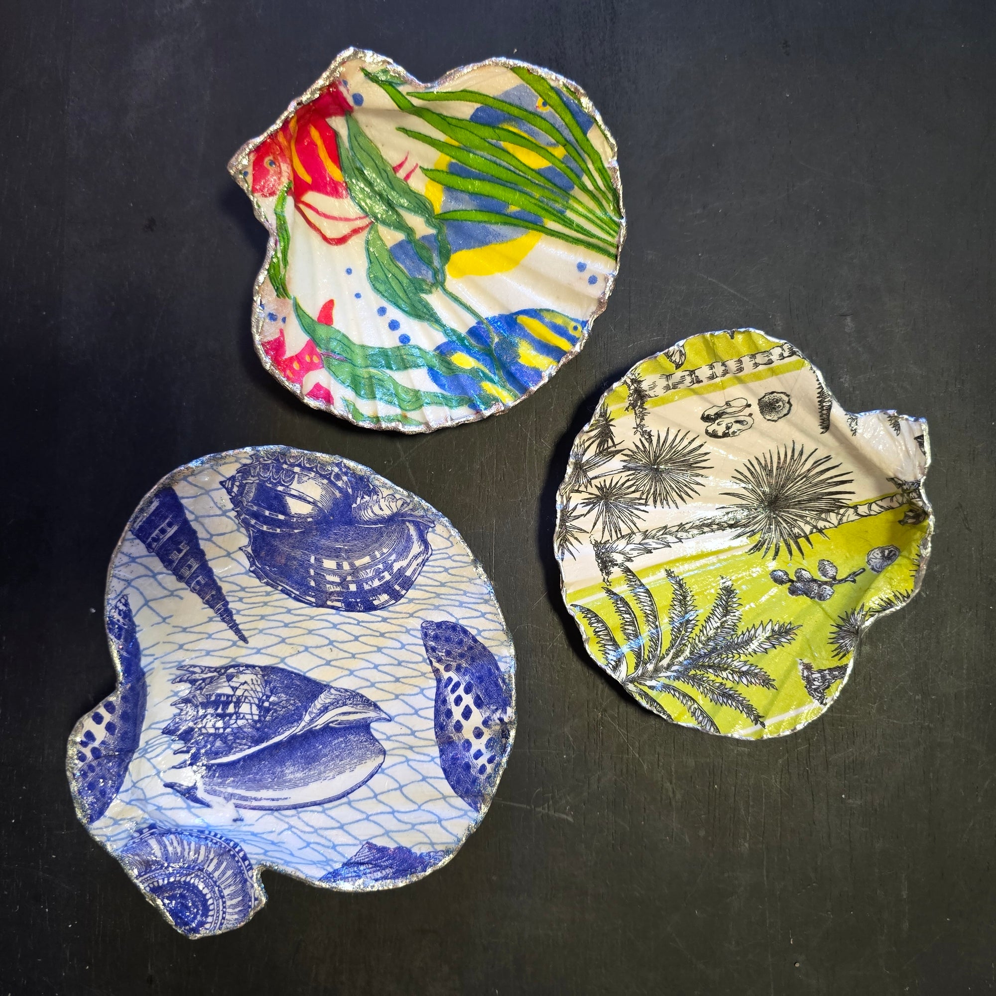 Shell Trinket Dish &quot;Persian Afternoon&quot;