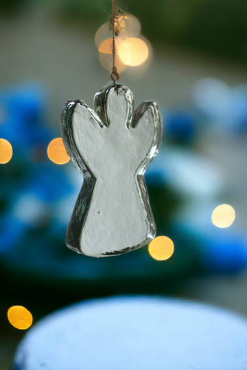 Glass Angel Suncatchers