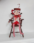 Peter Peppermint ~ Box Head Art Doll