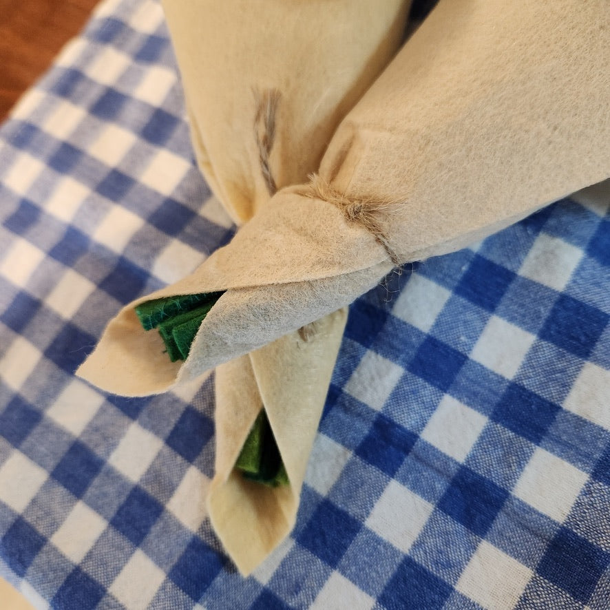 Petite Felt Rose Bouquet