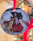 Stoneware Vintage Christmas Ornaments