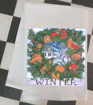 NANCY THOMAS KITCHEN TEA TOWELS - CW Winter