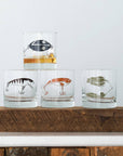 Assorted Fishing Lure Rocks Glasses