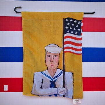 Garden Flags - Sailor & Flag