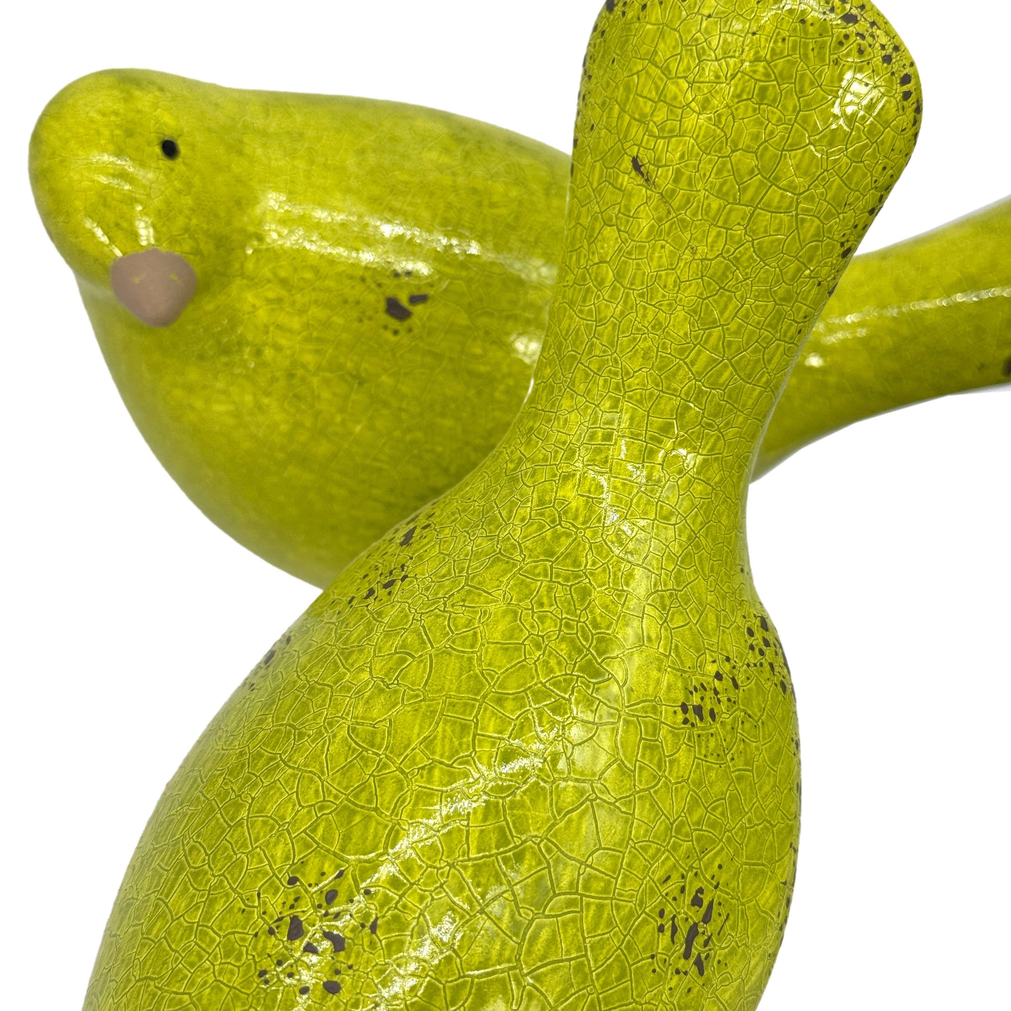 Little Birdie Statue - Perfect Avocado Green